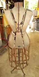 Antique dress form