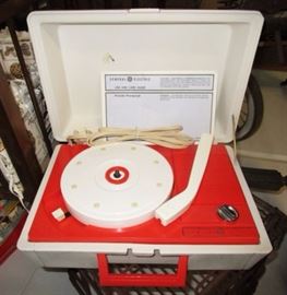 Vintage GE record player