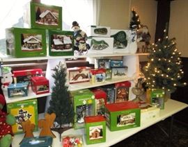 Dept. 56 Christmas villages, accessories