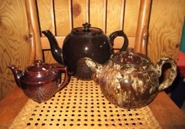 Vintage teapots