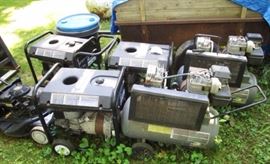 Generators, non-working