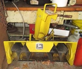 John Deere snow blower