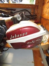 Johnson outboard motor for parts