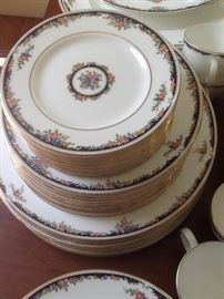 Detail on Wedgwood china 