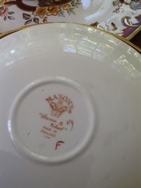 Masons stamp "Brown Velvet"