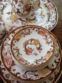 Detail on Mason china