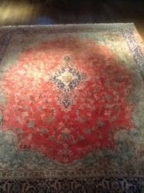 ABC handmade rug. Good condition. 12'8"x8'10"