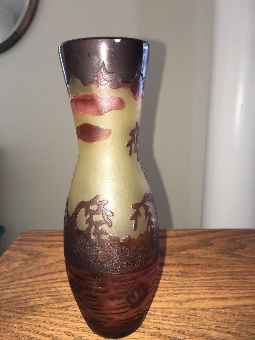 Signed vases, and other pieces