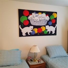 Vintage Kitten Artwork