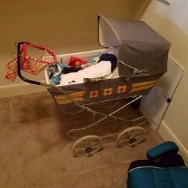 Vintage Baby Doll Baby Buggy
