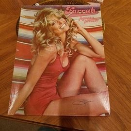 Vintage Farrah Fawcett Puzzle dated 1977
