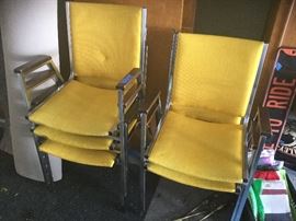 Cool Stackable Mid Century Chairs