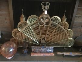 Beautiful Fireplace Screen