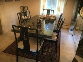 Great Dining Table and 8 Chairs