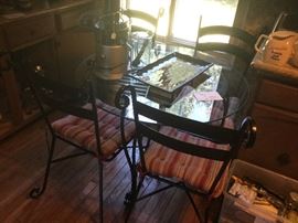 Cafe Table and 4 Chairs