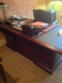 Jofco mahogany desk