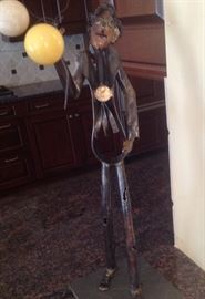 Balloon Man sculpture