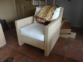 Jute Club Chair by Kreiss