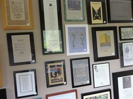 Letterpress Posters (limited editions) by Andre Chaves, Clinker Press