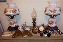 Pair of Lamps + More