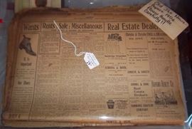 Old Jacksonville Newspapers that pre-date the Journal & Times Union. Ca. 1906