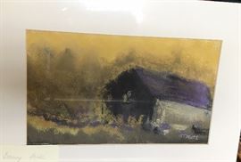 'Evening Shade' by Tom Mate, Hickory artist now deceased.