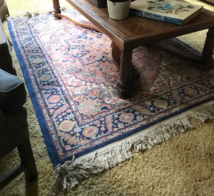 Karaston Heriz rug, wool, 4'4" x 6'.