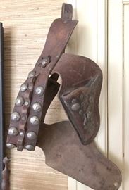 Child's leather holster, early 60s.