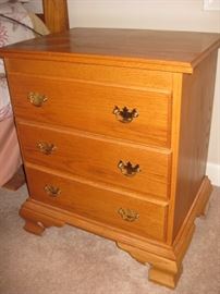 Amish Oak nightstand, there are 2
