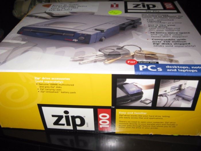 Zip drive, new in box