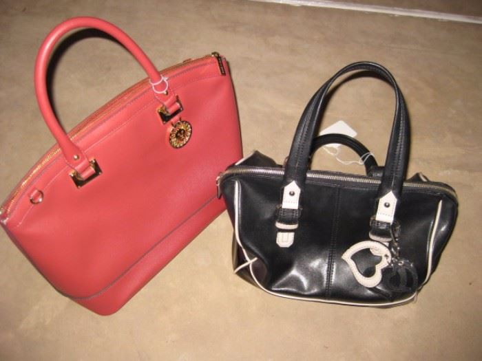 Calvin Klein and Anne Kline handbags