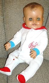 1955 Betsy Wetsy doll, lovingly cared for.  Remember the days?