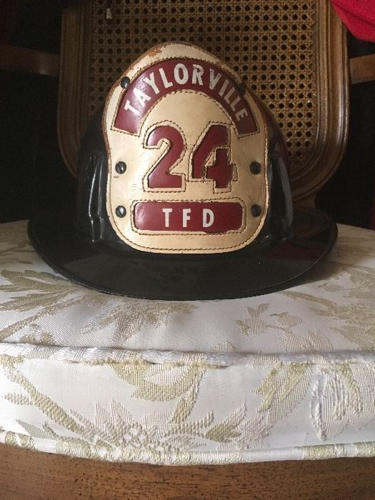 Vintage Taylorville Fire Department hat 