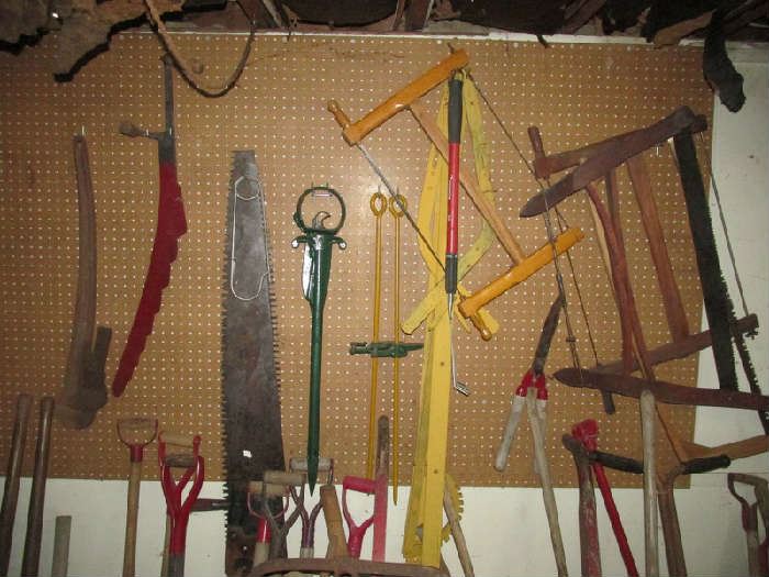 Buck Saws and Hay Spears
