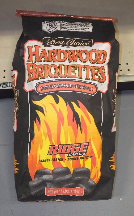 Best Choice Hardwood Briquettes, 18 lb Bags, Qty 5, Morton Safe-T-Salt Rock Salt Qty 1