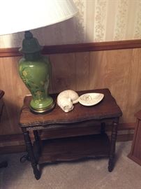 Antique Mohagony side table