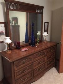 Dresser and mirror, in excellent condition, smoke free home