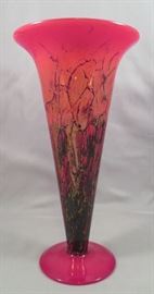 Art Deco WMF "Ikora" Vase in Red