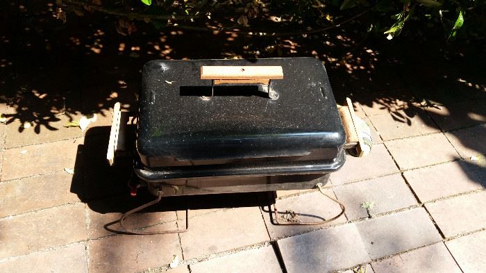 Small propane grill