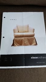 Cisco Brothers Emma overstuffed arm chair