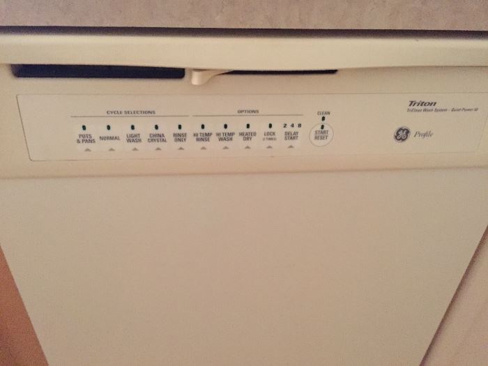 GE Profile dishwasher - off white