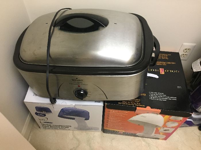 Slow cooker - portable hair dryers