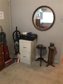 Vacumn, file cabinet,  small tables