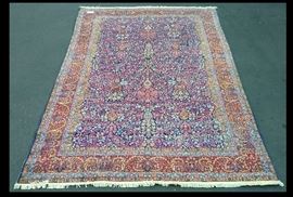 Large Bidjar distressed carpet