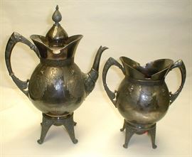 Aesthetics movement silver plate