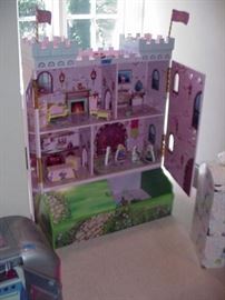 Fairy castle with all the furnishings--toyland in August--don't miss it!!!
