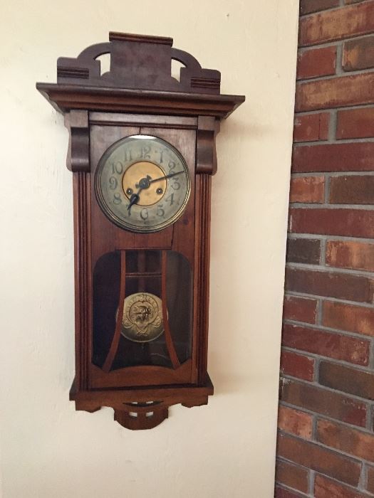 Beautiful antique wall clock 