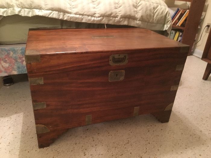 Another chest with brass appointments 