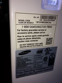 Samsung French door refrigerator