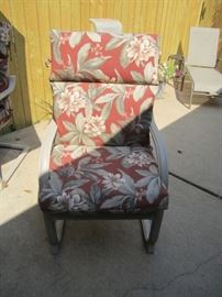 DETAIL OF CHAIR AND CUSHIONS